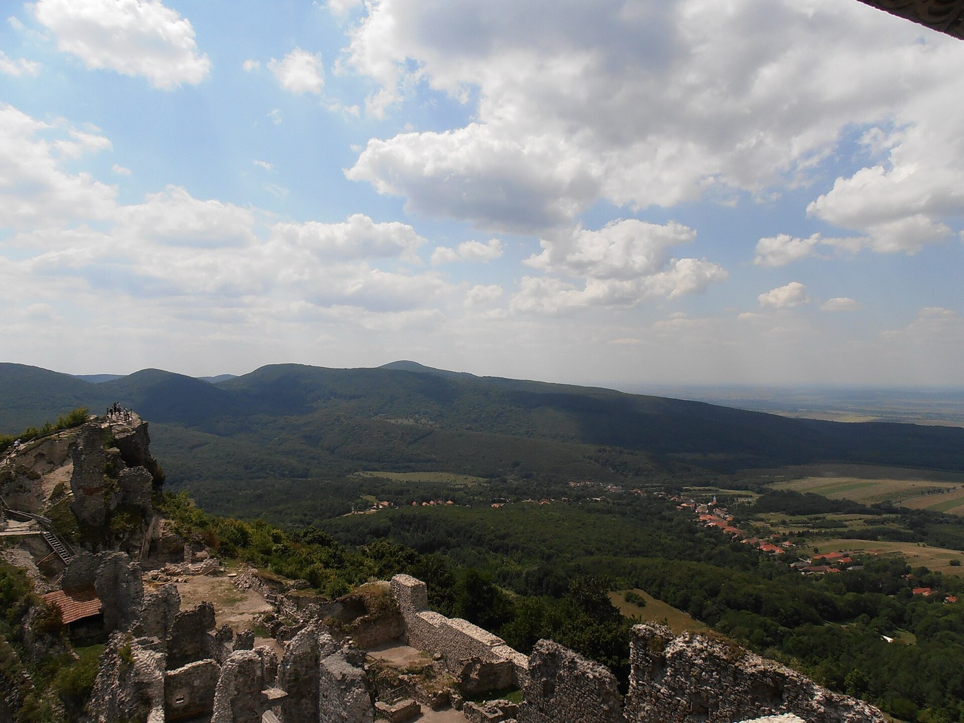 Kilátás a regéci várból